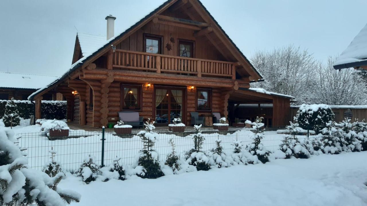 Rekreacny Zrubovy Dom Villa Liptovský Trnovec Dış mekan fotoğraf